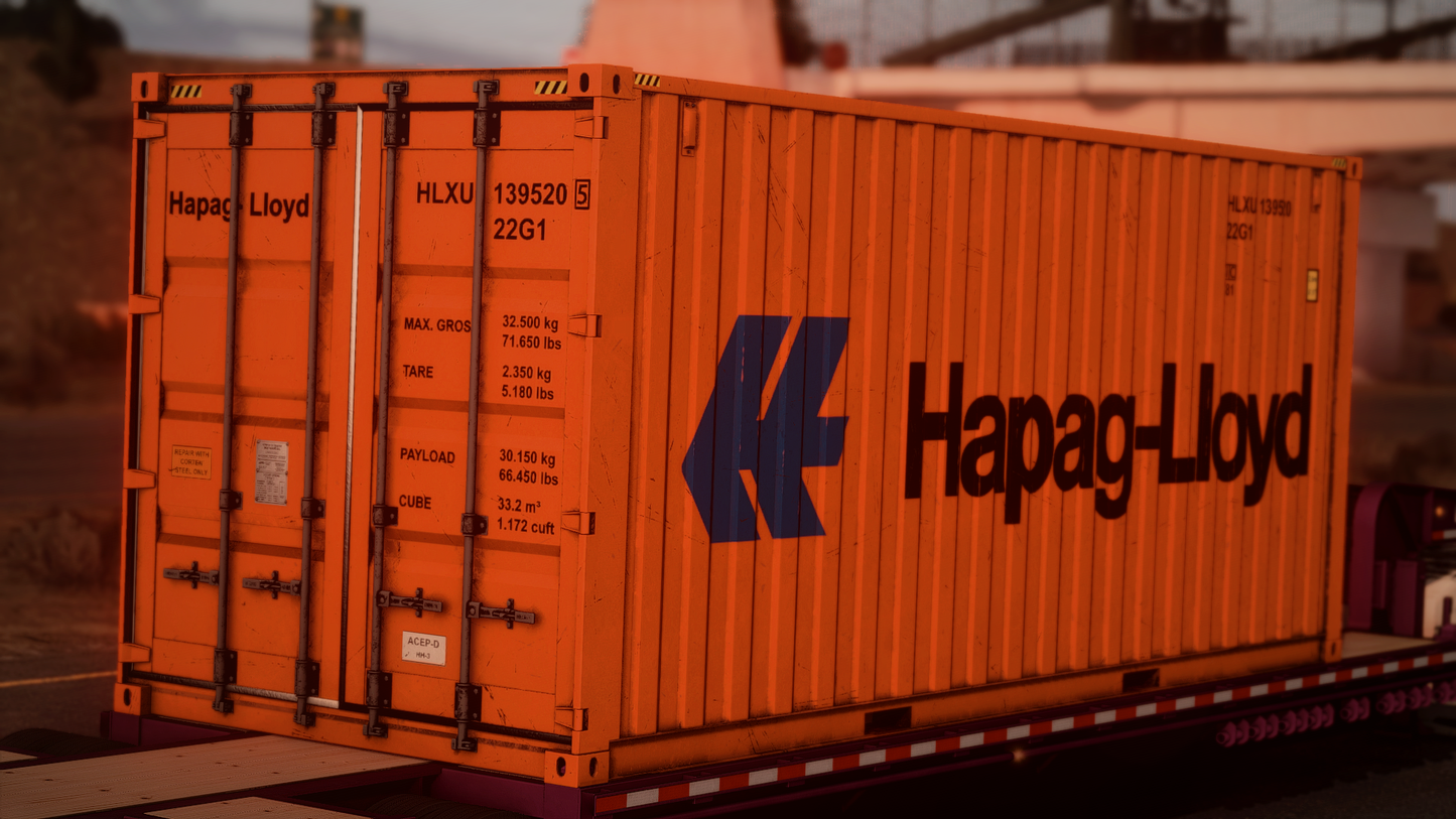 Max Atlas ATS Container Trailer