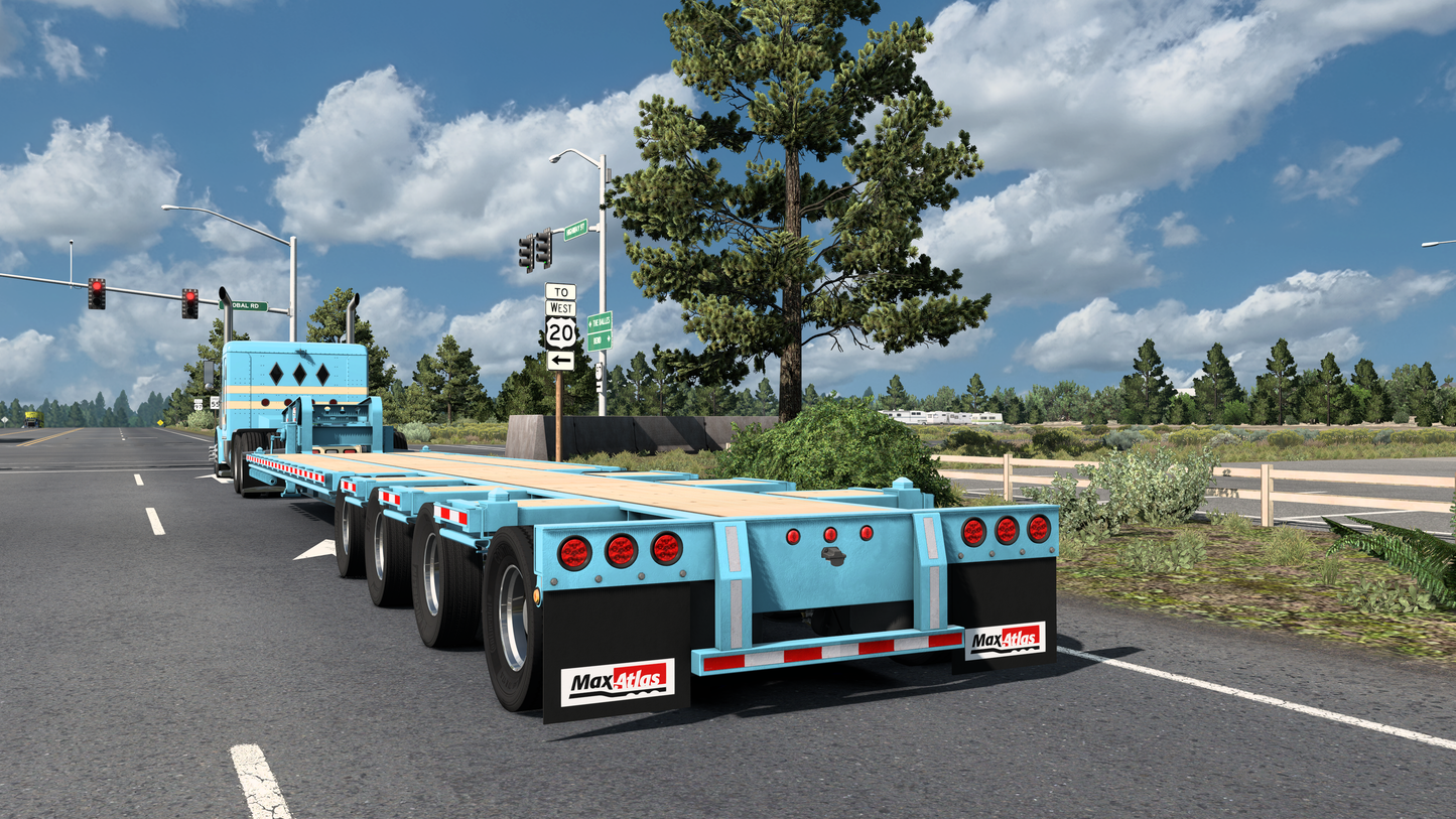 Max Atlas ATS Container Trailer