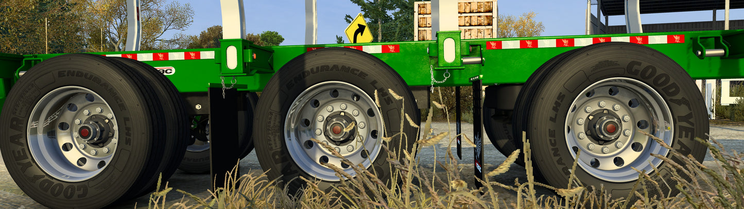 Manac Logging Trailer