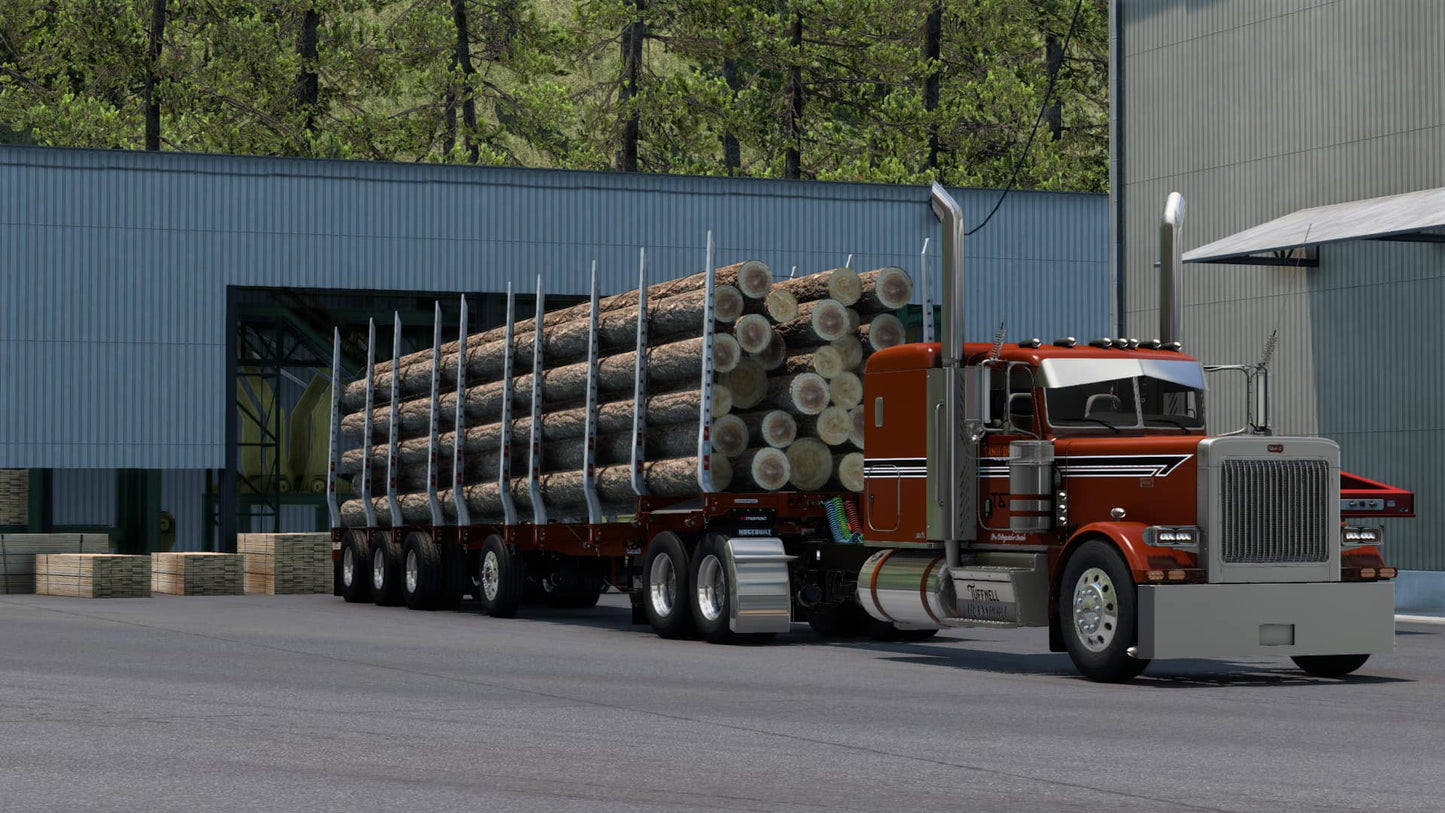 Manac Logging Trailer