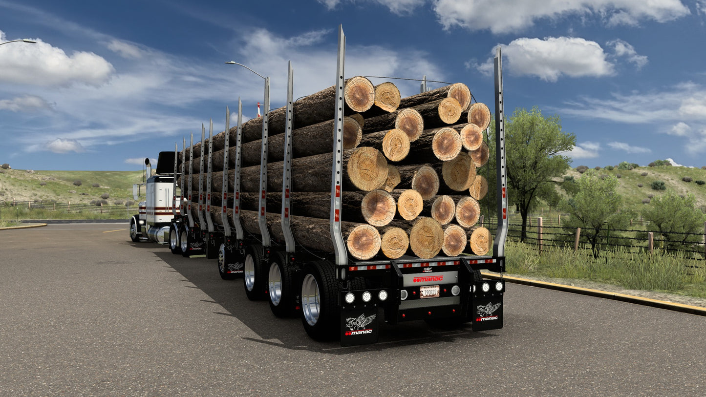 Manac Logging Trailer