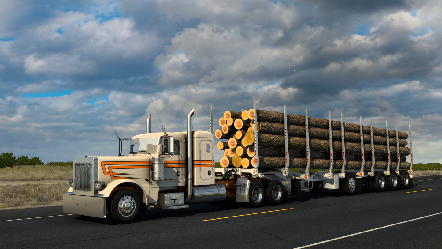 Manac Logging Trailer