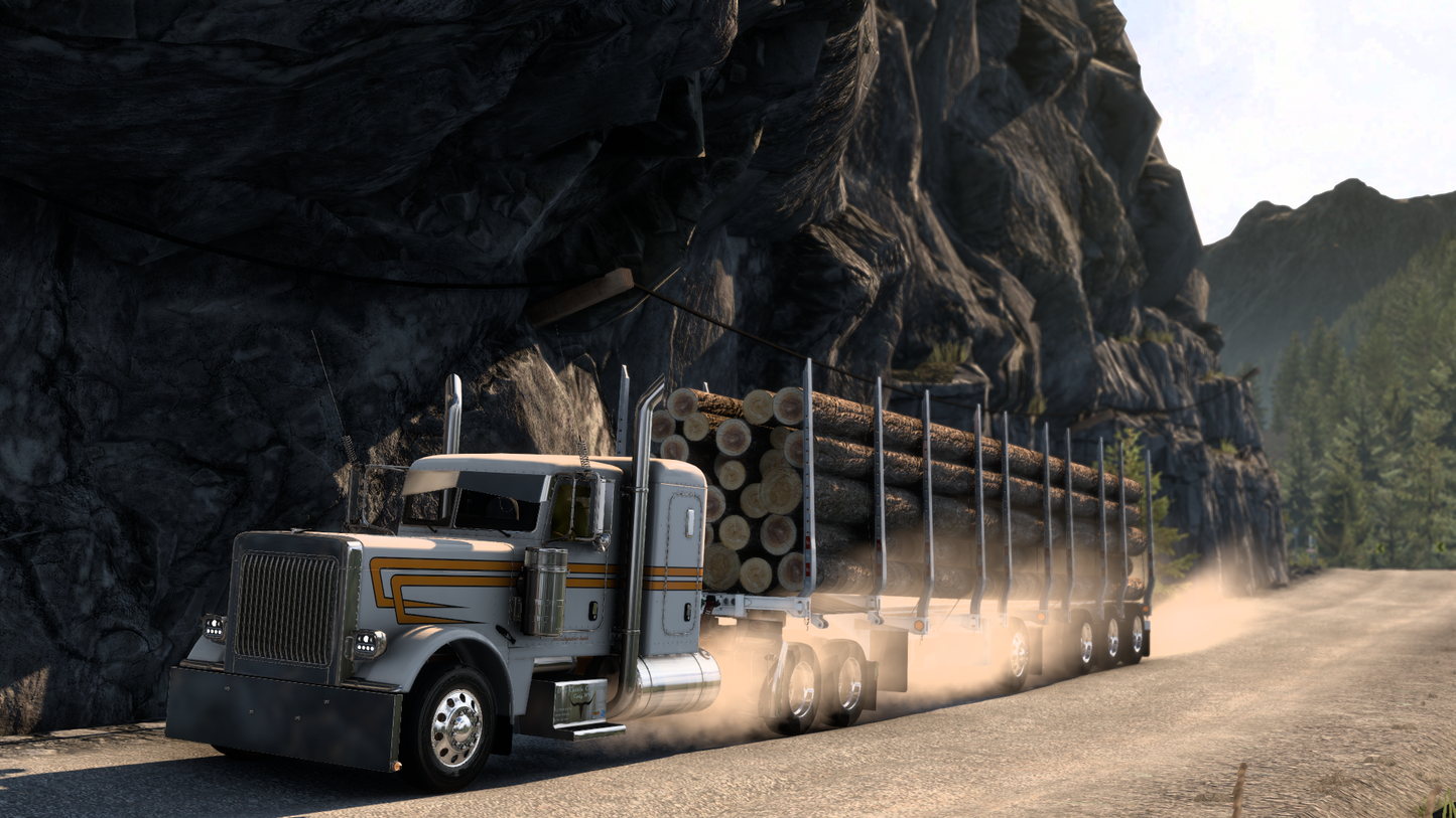 Manac Logging Trailer