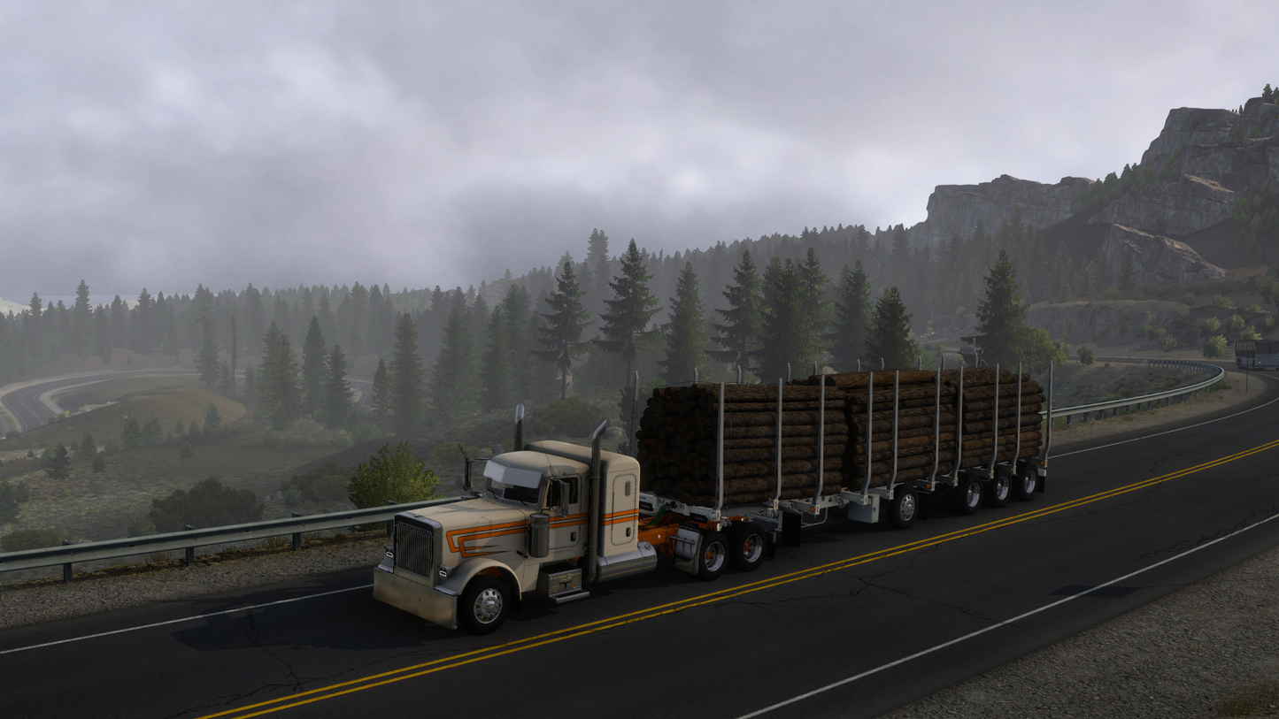 Manac Logging Trailer