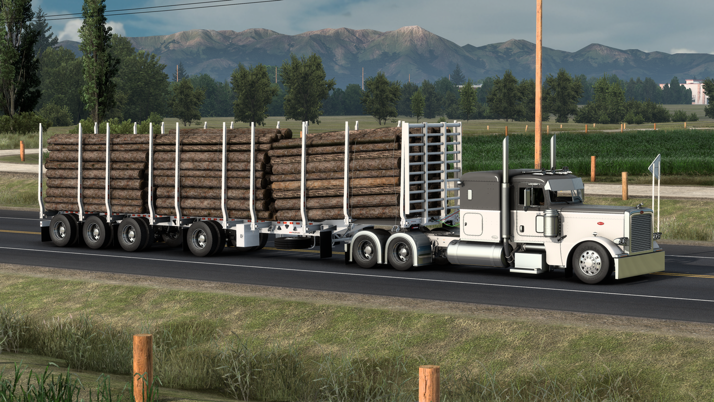 Manac Logging Trailer