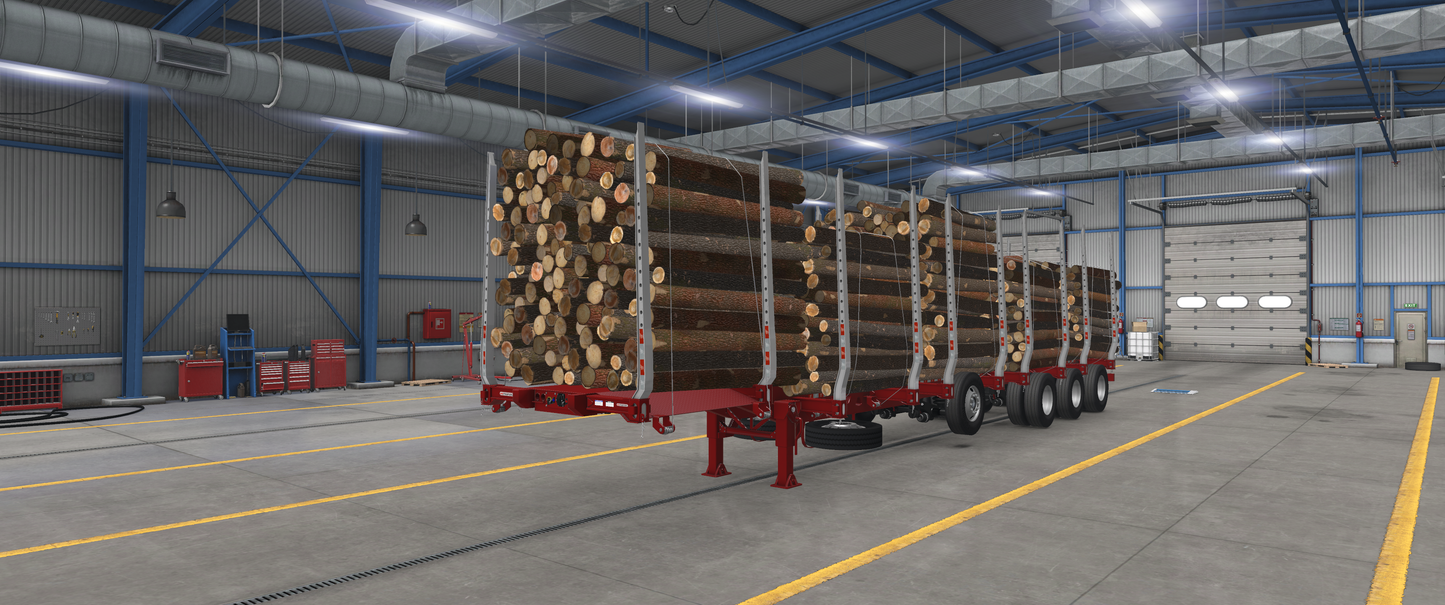 Manac Logging Trailer