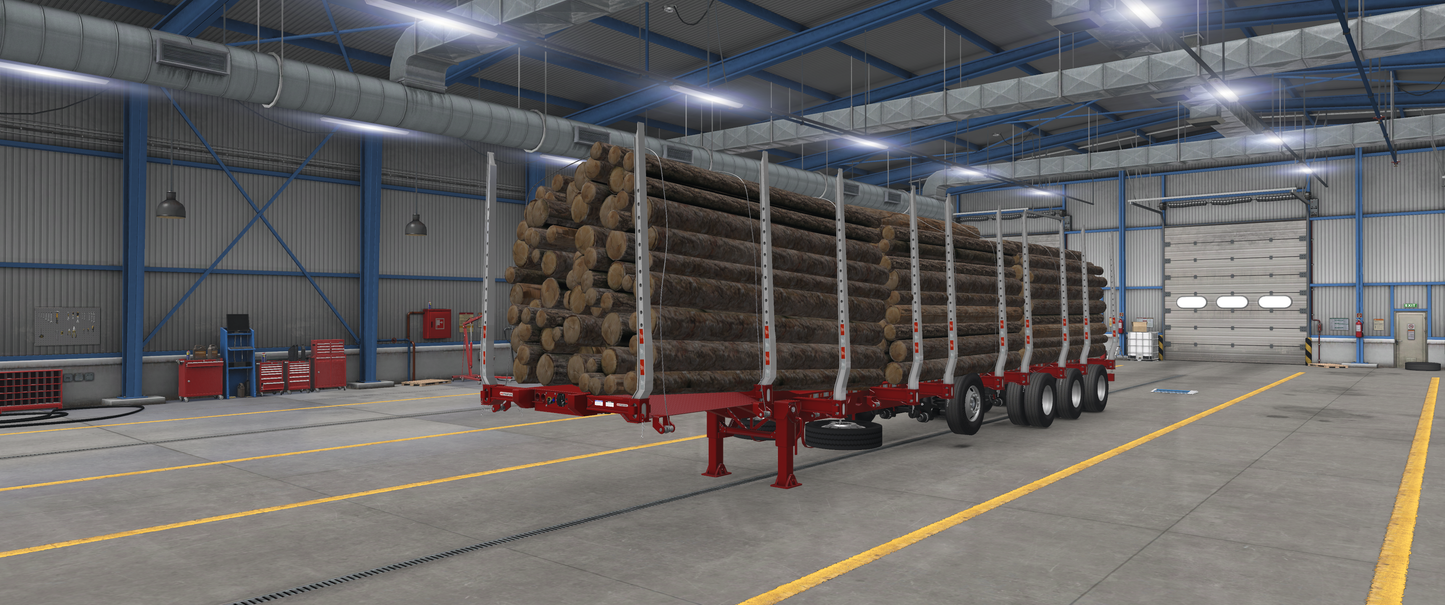 Manac Logging Trailer