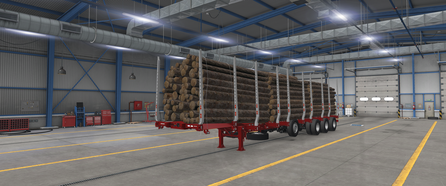 Manac Logging Trailer