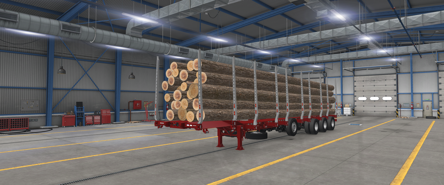 Manac Logging Trailer