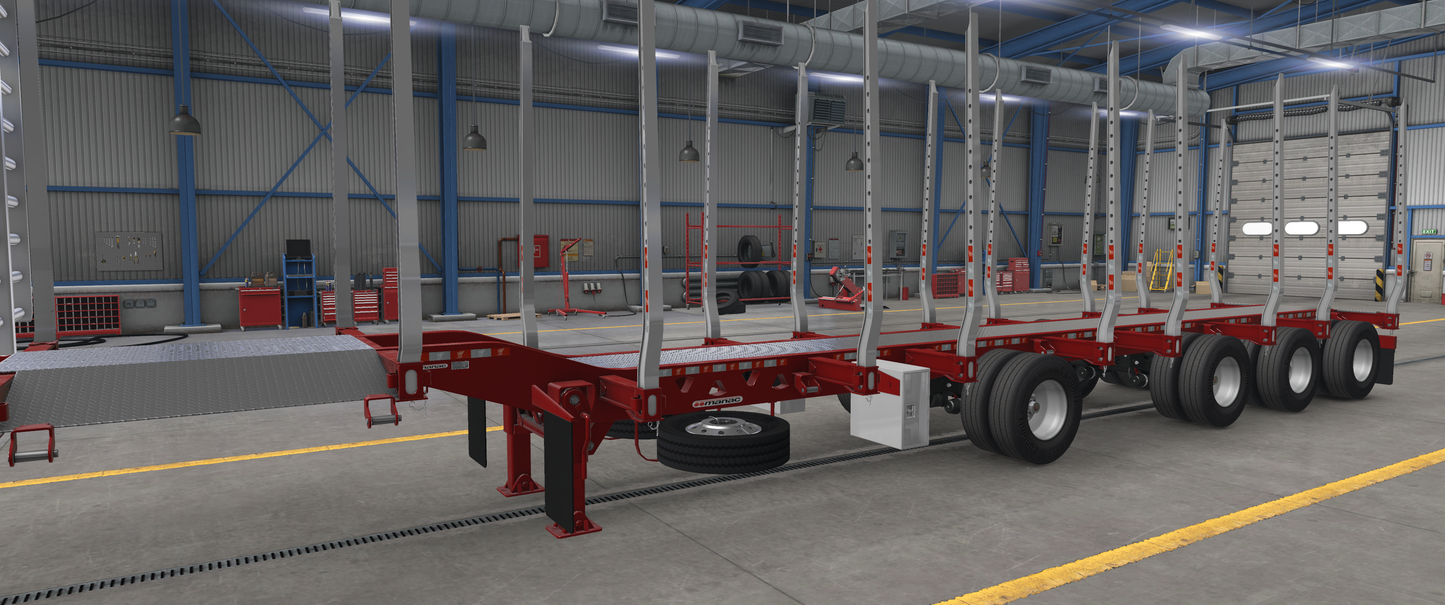 Manac Logging Trailer