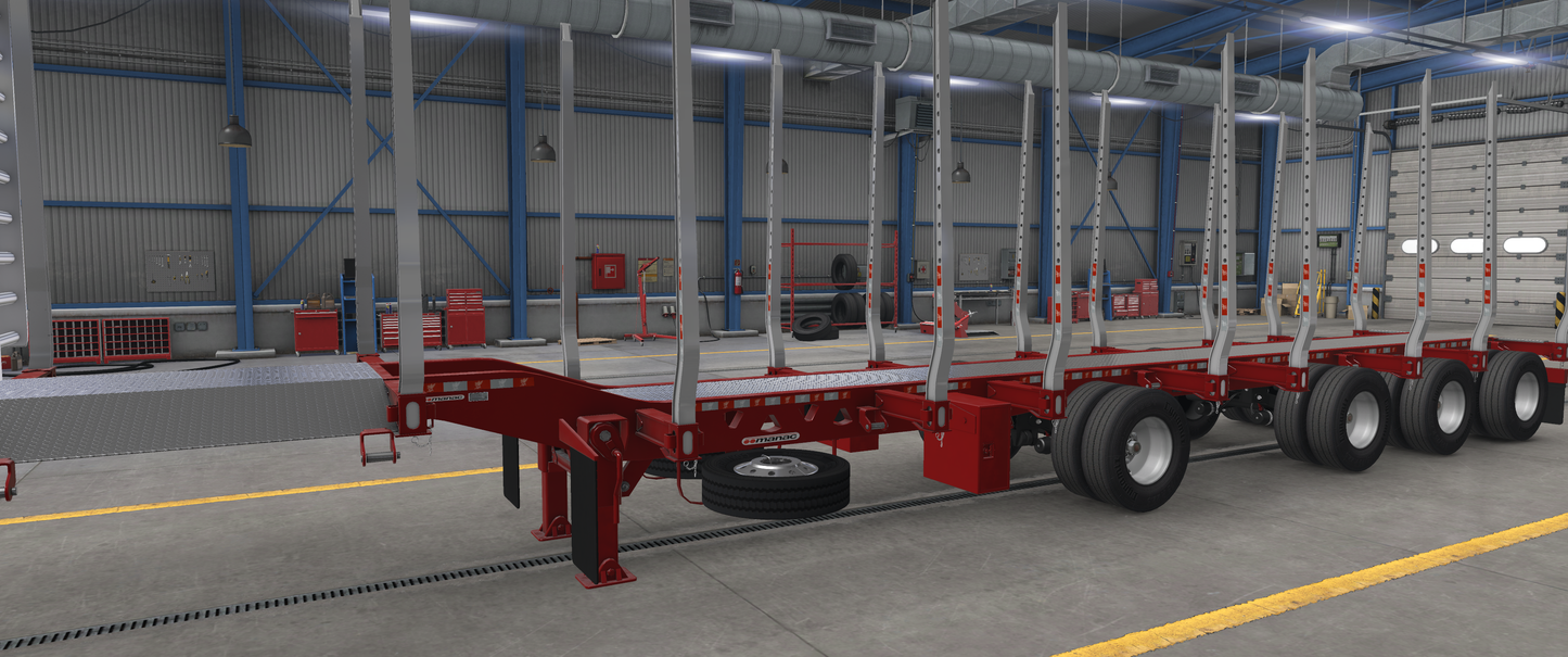 Manac Logging Trailer