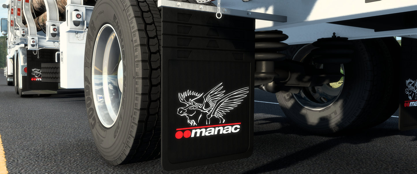 Manac Logging Trailer