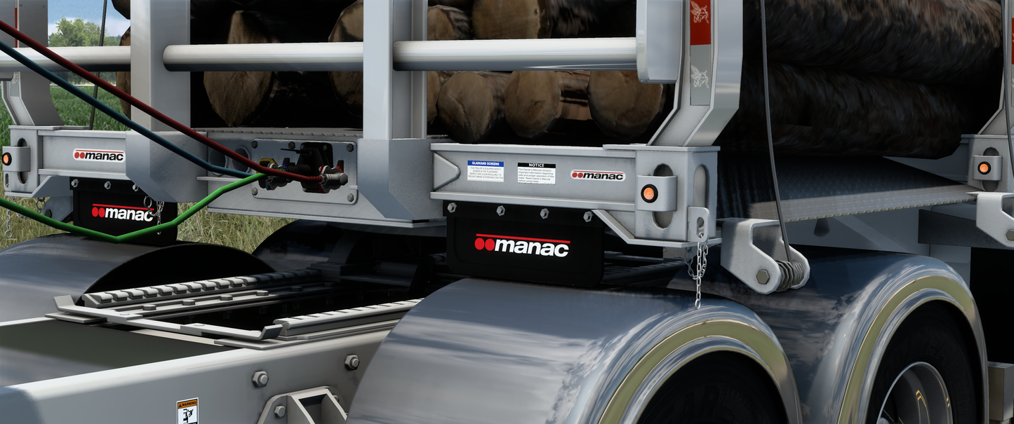 Manac Logging Trailer