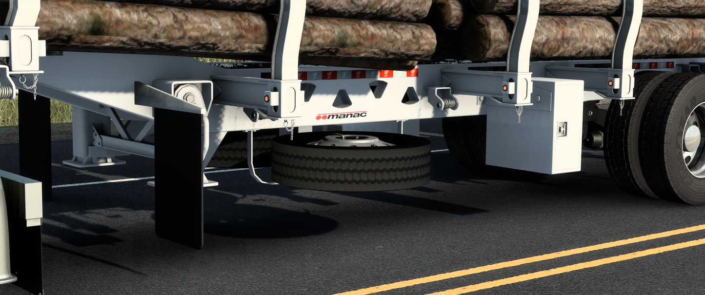 Manac Logging Trailer