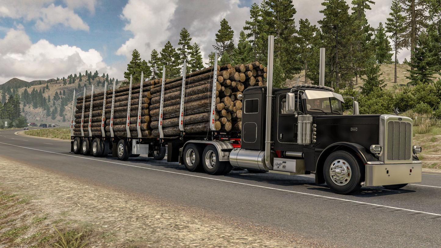 Manac Logging Trailer