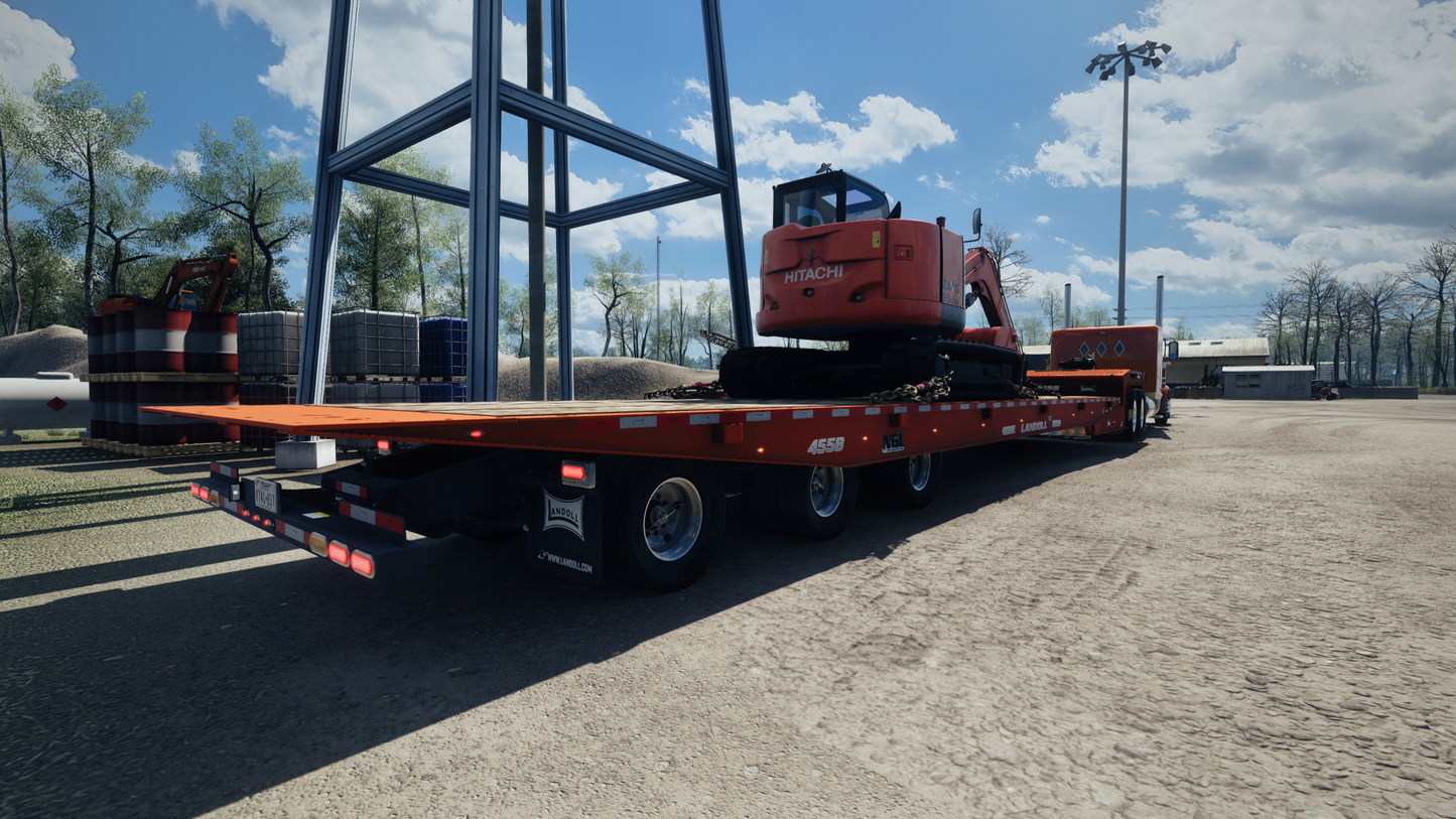 Landoll Traveling Axle Trailer