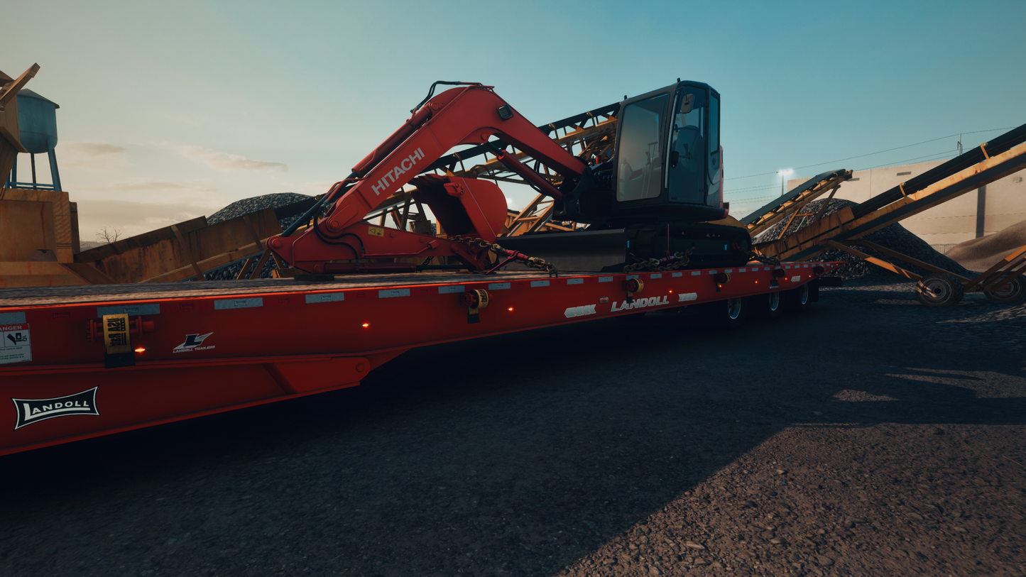 Landoll Traveling Axle Trailer