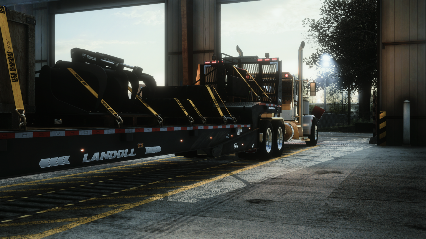 Landoll Traveling Axle Trailer