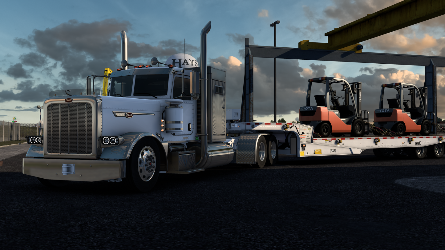 Landoll Traveling Axle Trailer