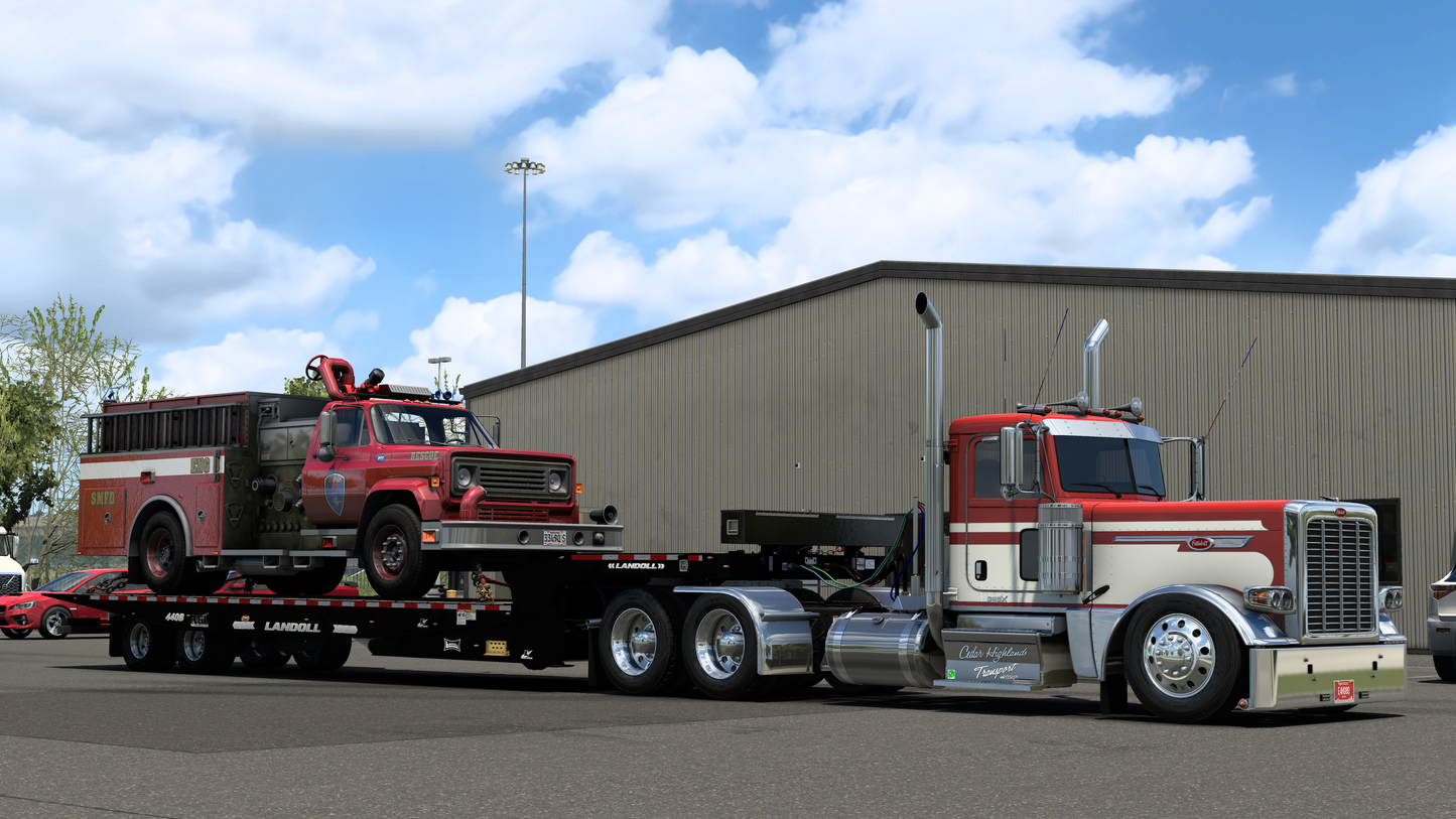 Landoll Traveling Axle Trailer